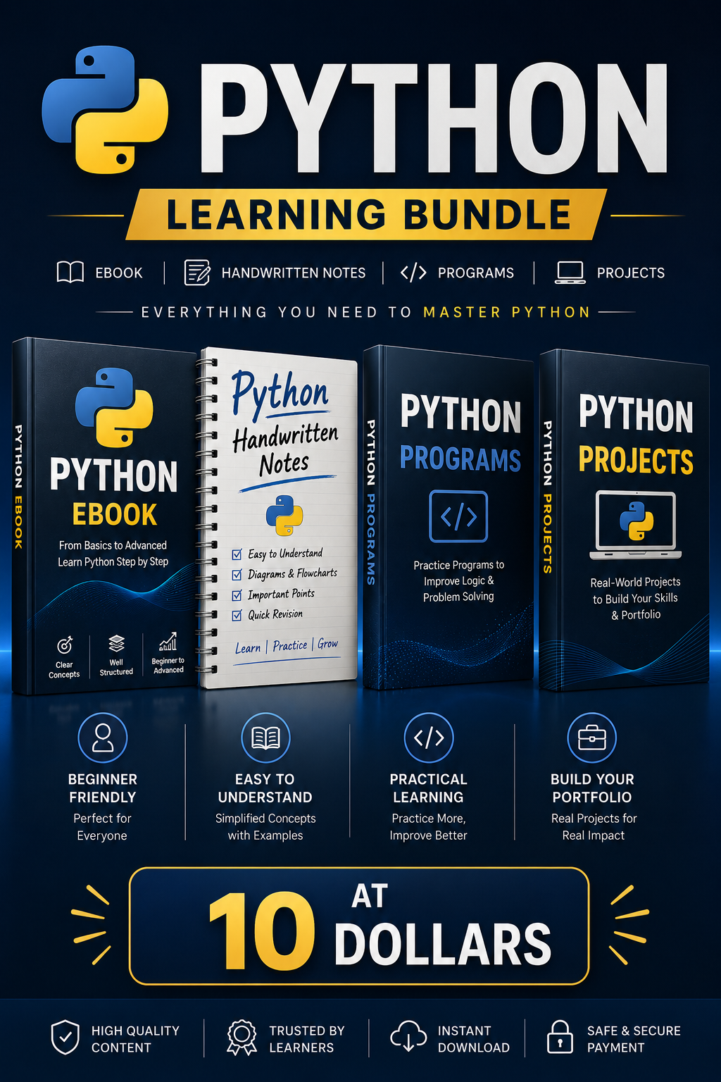 PYTHON MEGA BUNDLE